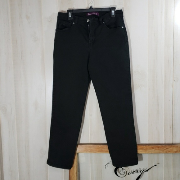 Gloria Vanderbilt black jeans - Picture 1 of 4